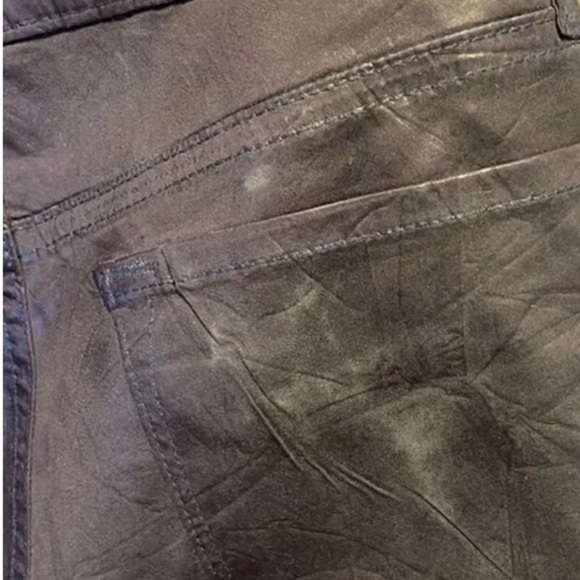 JBrand Signature Super Skinny 5-pocket leather-look Women's Purple Jeans Size 29 - Picture 6 of 13